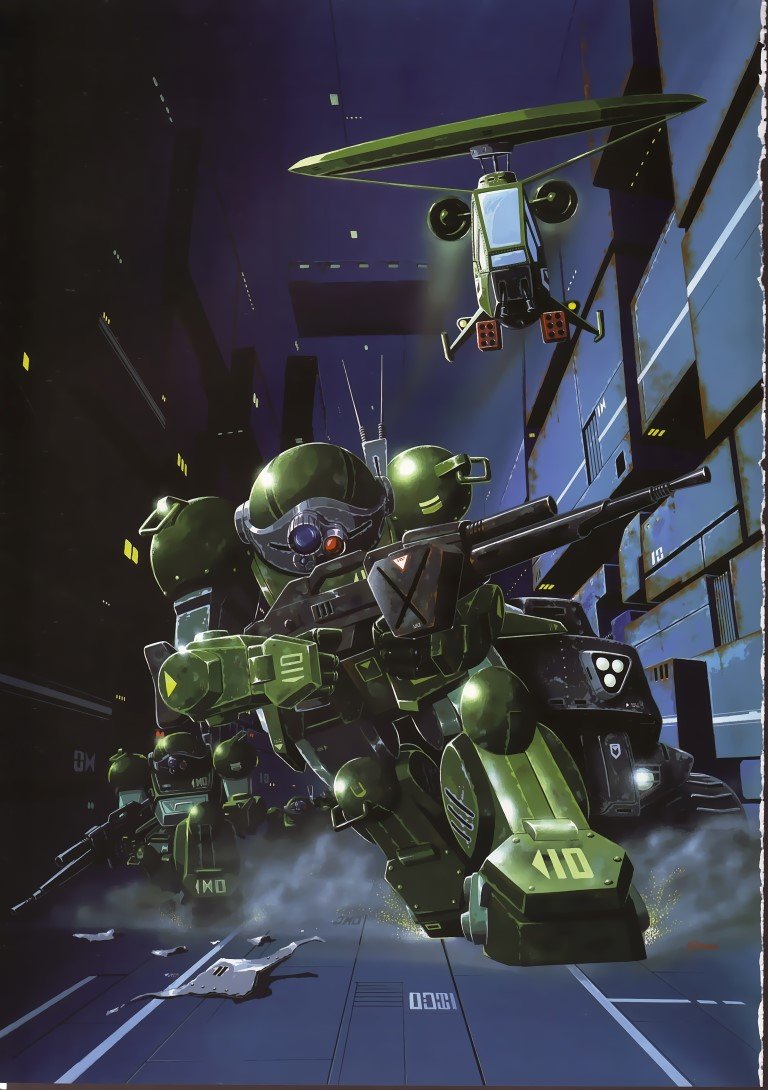 BUY NEW armored trooper votoms - 143276 Premium Anime Print Poster armored trooper votoms - 143276 image