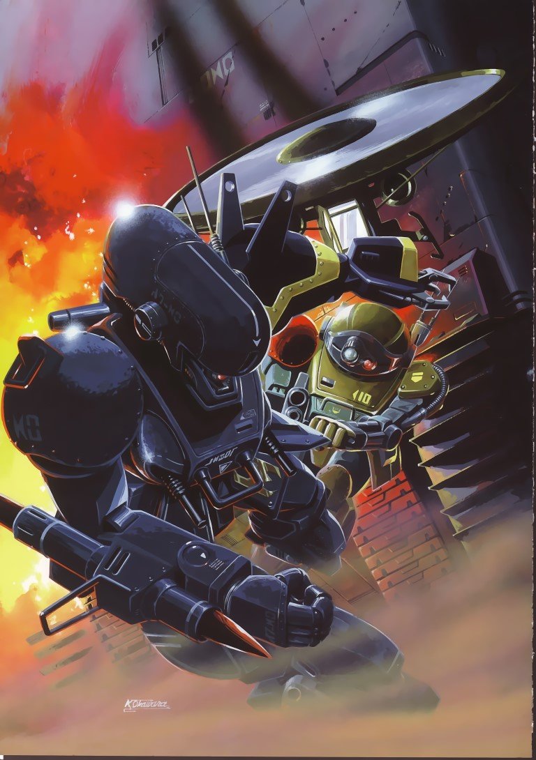 BUY NEW armored trooper votoms - 143279 Premium Anime Print Poster armored trooper votoms - 143279 image