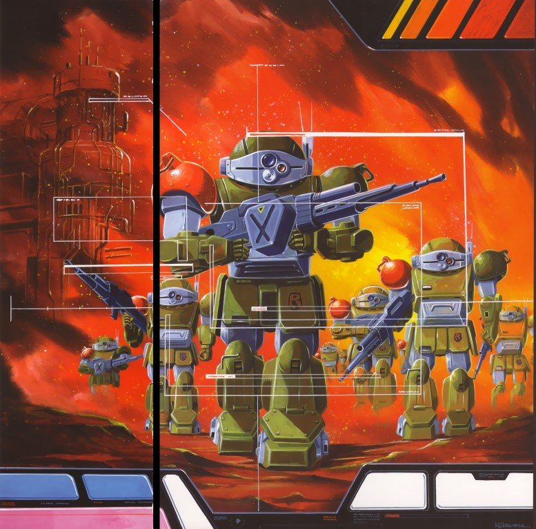 BUY NEW armored trooper votoms - 143293 Premium Anime Print Poster armored trooper votoms - 143293 image