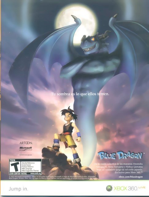 BUY NEW blue dragon - 136139 Premium Anime Print Poster blue dragon - 136139 image