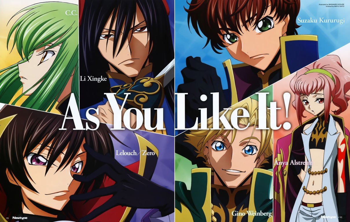 BUY NEW code geass - 185975 Premium Anime Print Poster code geass - 185975 image