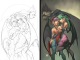 BUY NEW darkstalkers - 194915 Premium Anime Print Poster