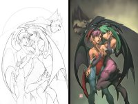 BUY NEW darkstalkers - 194915 Premium Anime Print Poster