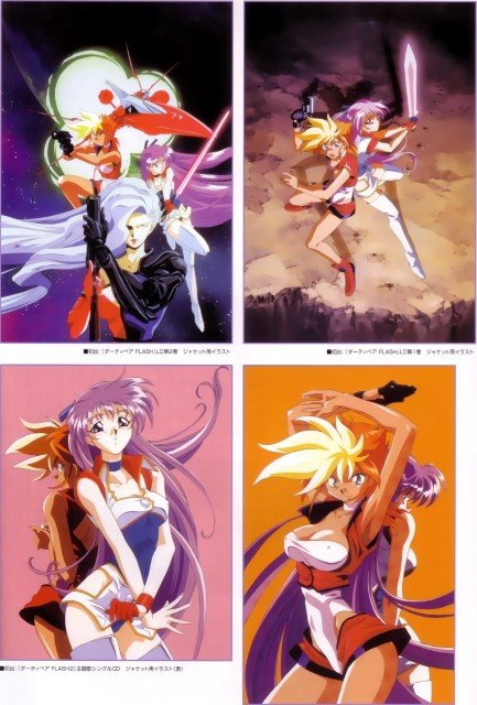 BUY NEW dirty pair - 117759 Premium Anime Print Poster dirty pair - 117759 image