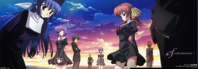 BUY NEW ef a tale of memories - 144154 Premium Anime Print Poster ef a tale of memories - 144154 image
