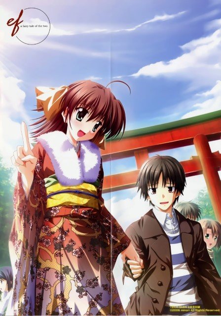 BUY NEW ef a tale of memories - 150486 Premium Anime Print Poster ef a tale of memories - 150486 image