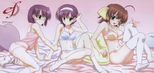 BUY NEW ef a tale of memories - 155944 Premium Anime Print Poster ef a tale of memories - 155944 image