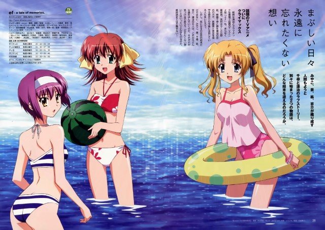 BUY NEW ef a tale of memories - 157112 Premium Anime Print Poster ef a tale of memories - 157112 image