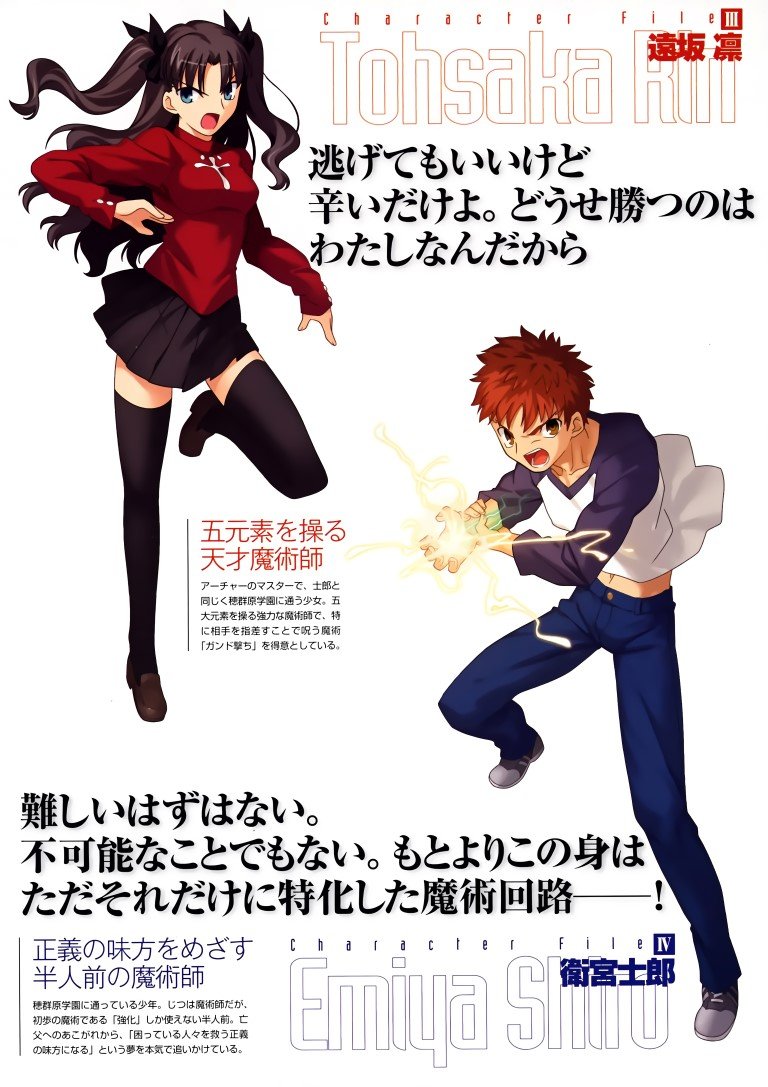 BUY NEW fate stay night - 157995 Premium Anime Print Poster fate stay night - 157995 image