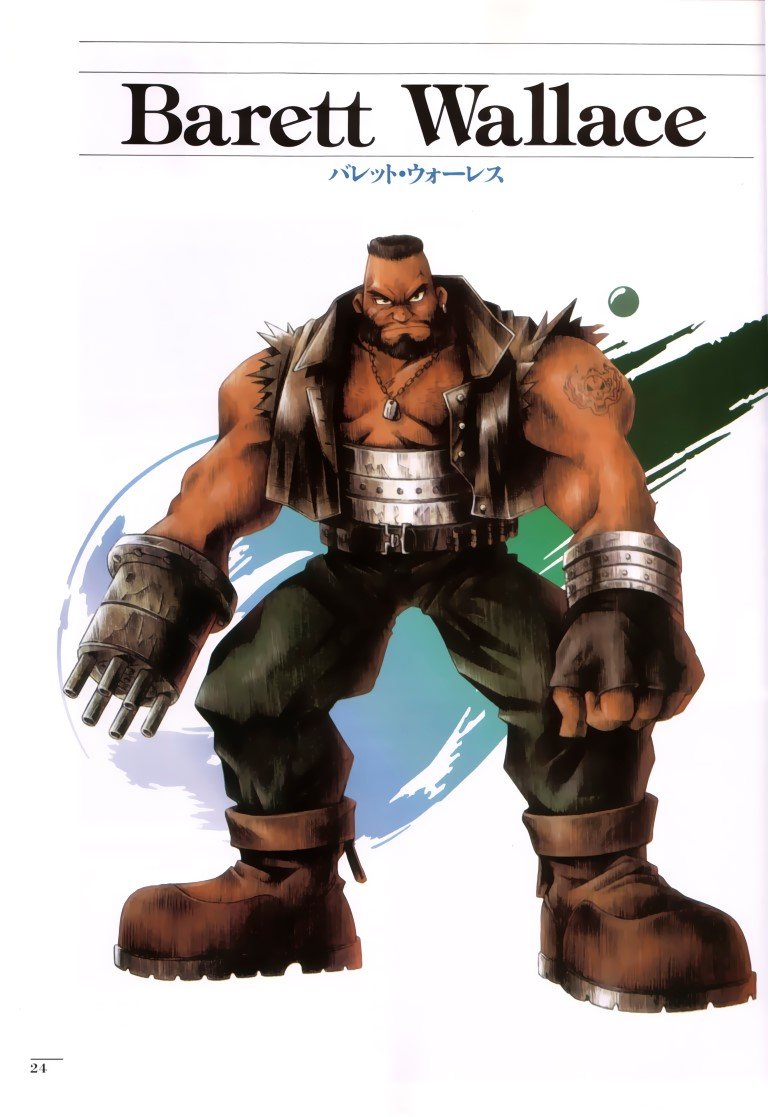 BUY NEW final fantasy vii - 90335 Premium Anime Print Poster final fantasy vii - 90335 image