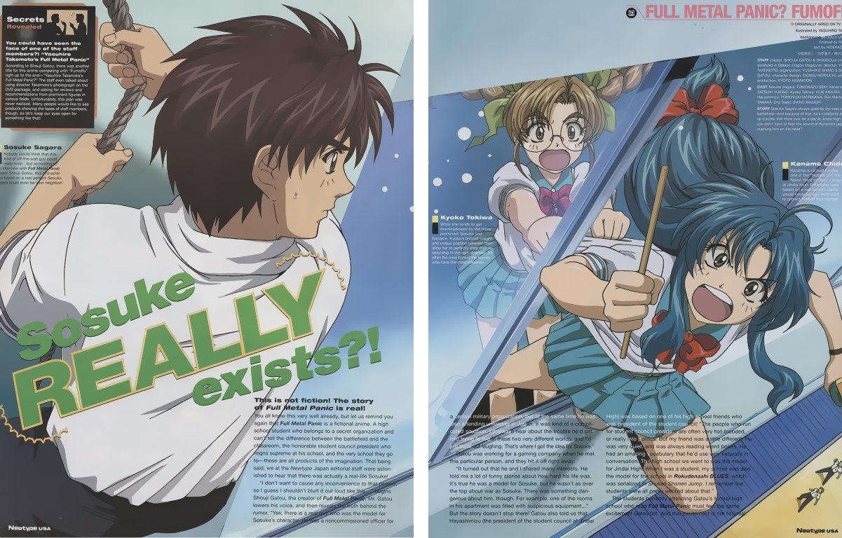 BUY NEW full metal panic - 13842 Premium Anime Print Poster full metal panic - 13842 image