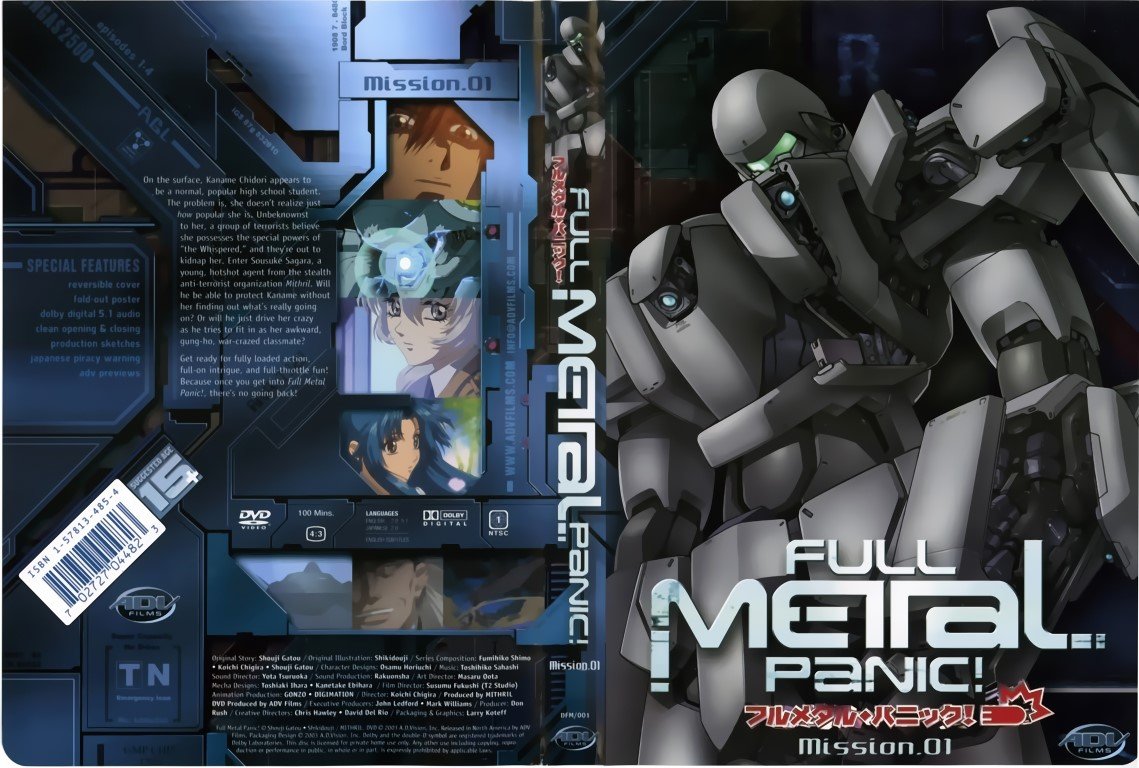 BUY NEW full metal panic - 24854 Premium Anime Print Poster full metal panic - 24854 image