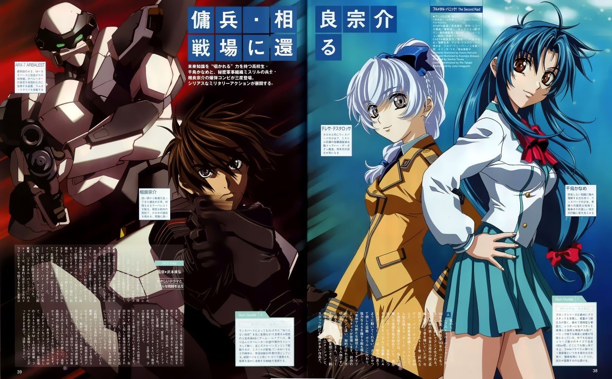 BUY NEW full metal panic - 6771 Premium Anime Print Poster full metal panic - 6771 image
