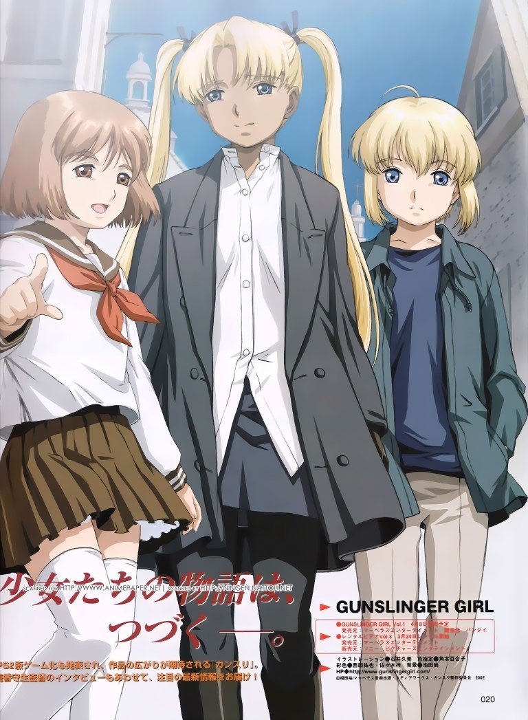 BUY NEW gunslinger girl - 314 Premium Anime Print Poster gunslinger girl - 314 image