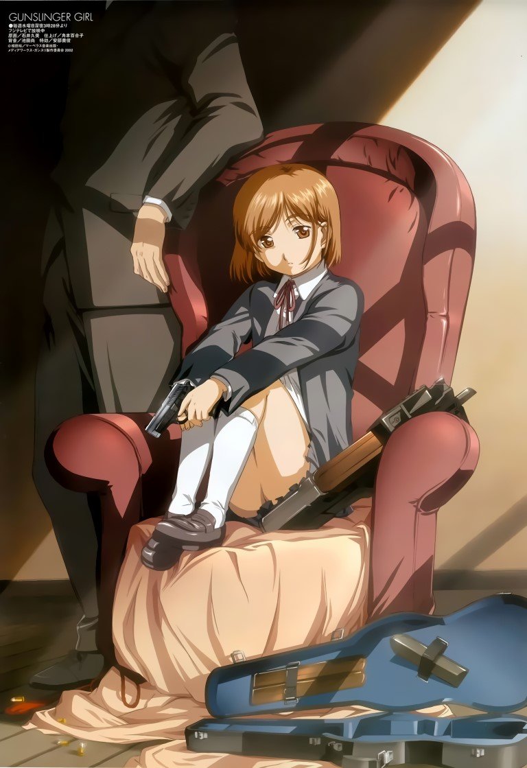 BUY NEW gunslinger girl - 868 Premium Anime Print Poster gunslinger girl - 868 image