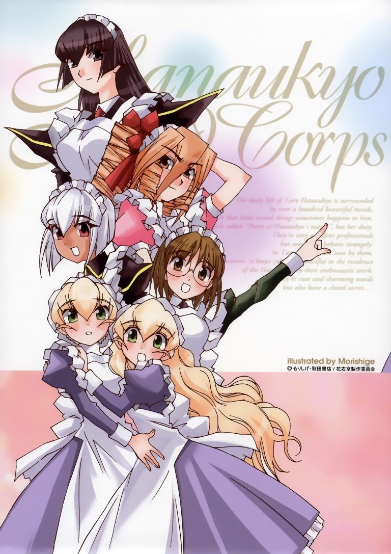 BUY NEW hanaukyo maid team - 52399 Premium Anime Print Poster hanaukyo maid team - 52399 image