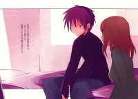 BUY NEW hanbun no tsuki ga noboru sora - 88349 Premium Anime Print Poster
