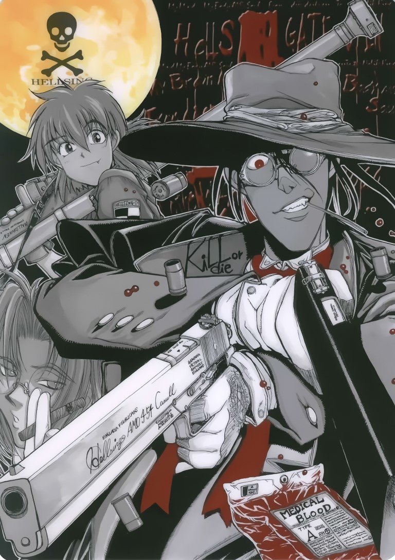 BUY NEW hellsing - 9486 Premium Anime Print Poster hellsing - 9486 image