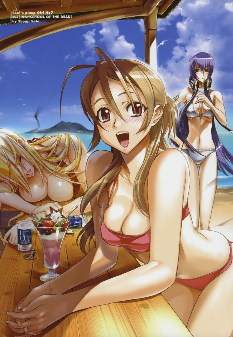 BUY NEW high school of the dead - 150292 Premium Anime Print Poster high school of the dead - 150292 image