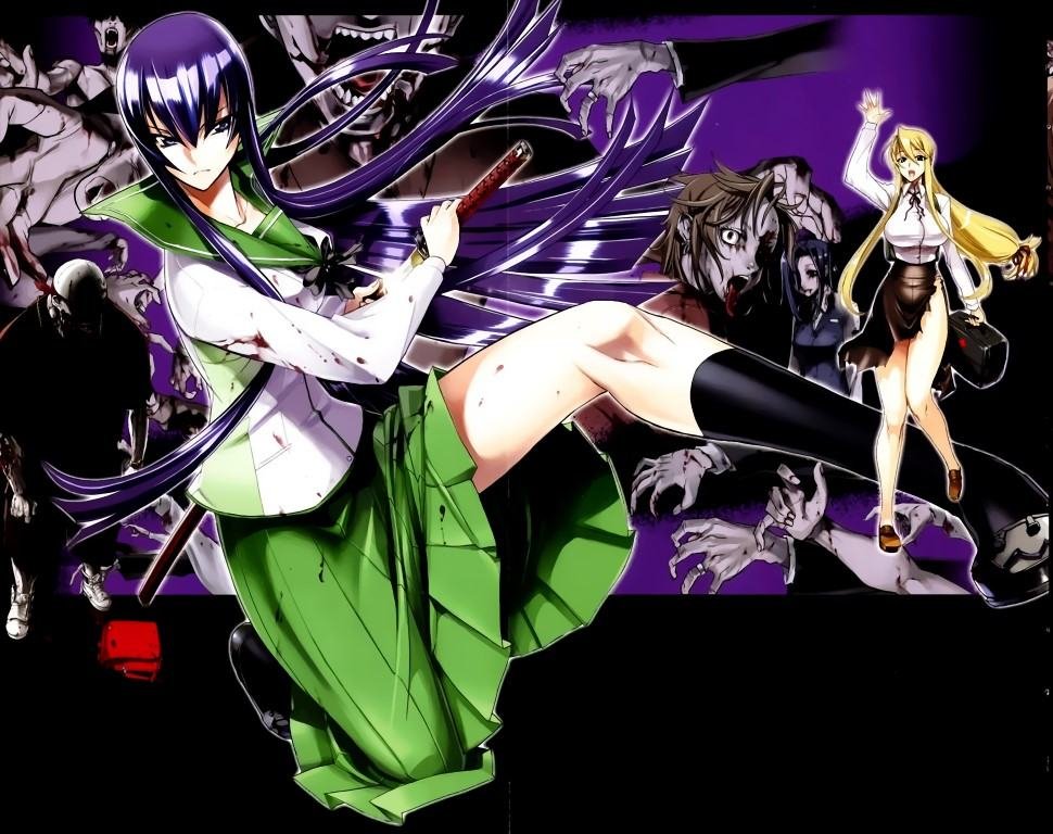 BUY NEW high school of the dead - 190043 Premium Anime Print Poster high school of the dead - 190043 image