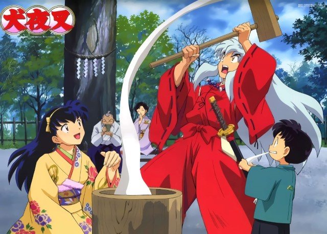 BUY NEW inu yasha - 8071 Premium Anime Print Poster inu yasha - 8071 image