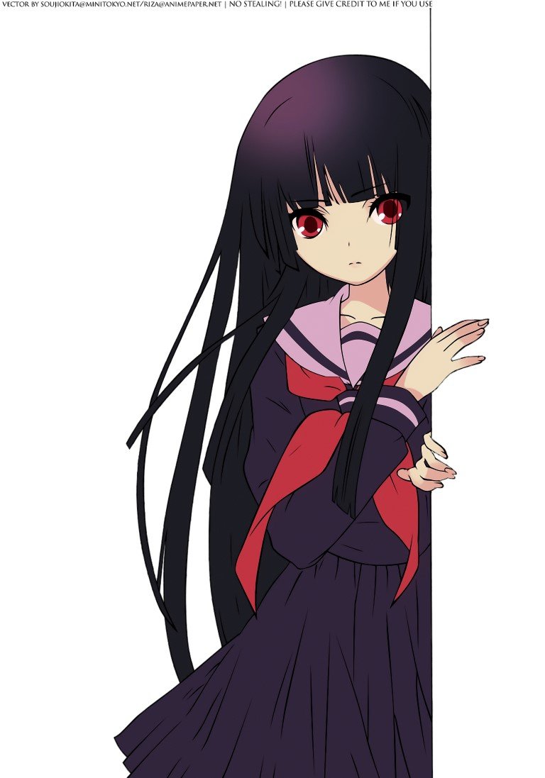 BUY NEW jigoku shoujo - 139519 Premium Anime Print Poster jigoku shoujo - 139519 image