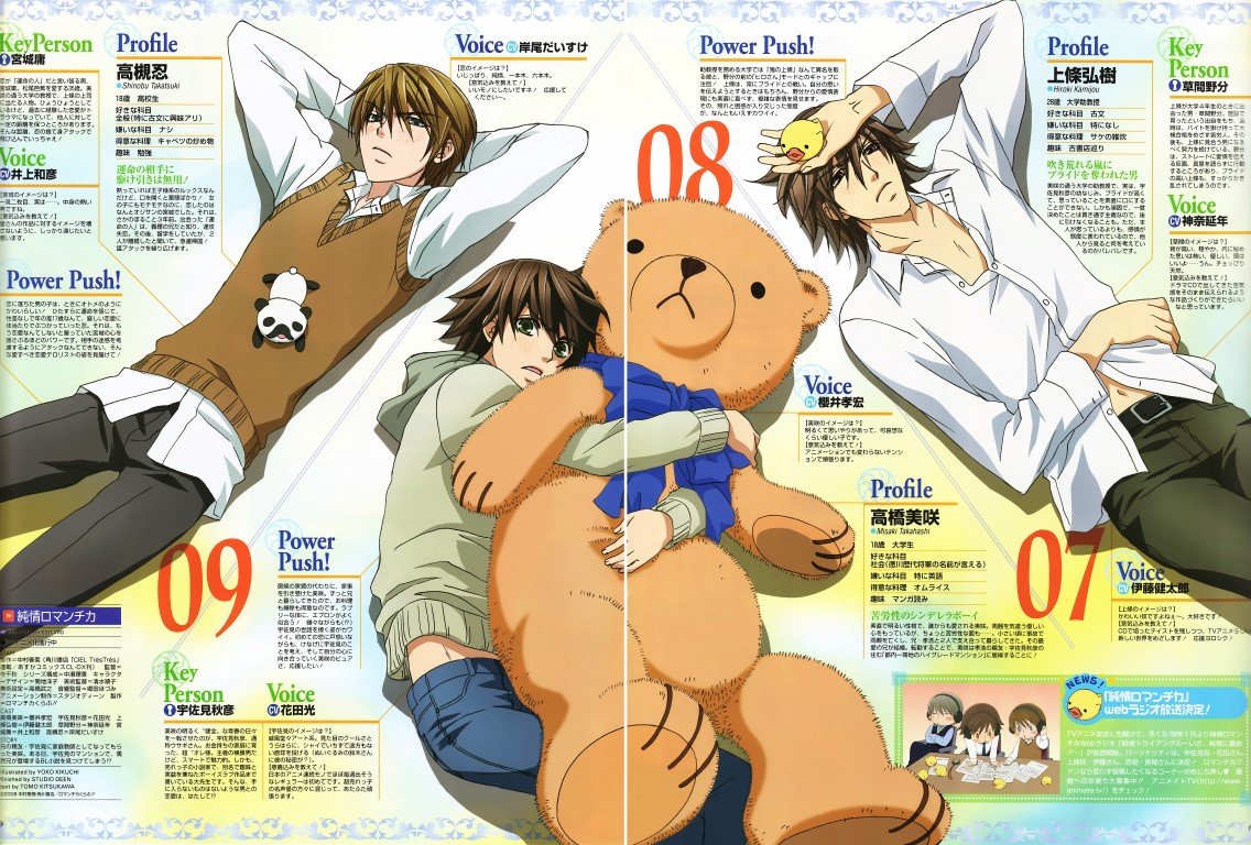BUY NEW junjyou romantica - 163393 Premium Anime Print Poster junjyou romantica - 163393 image
