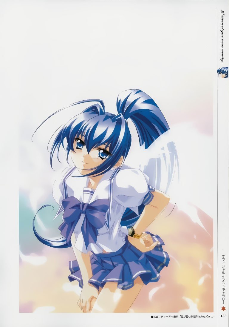 BUY NEW kimi ga nozomu eien - 5874 Premium Anime Print Poster kimi ga nozomu eien - 5874 image