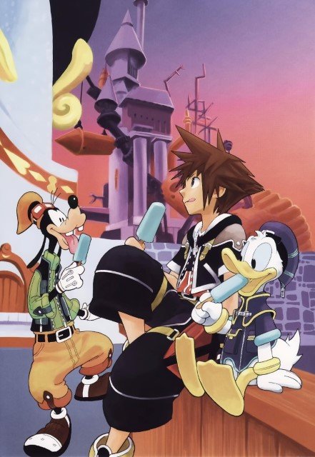 BUY NEW kingdom hearts - 167419 Premium Anime Print Poster kingdom hearts - 167419 image