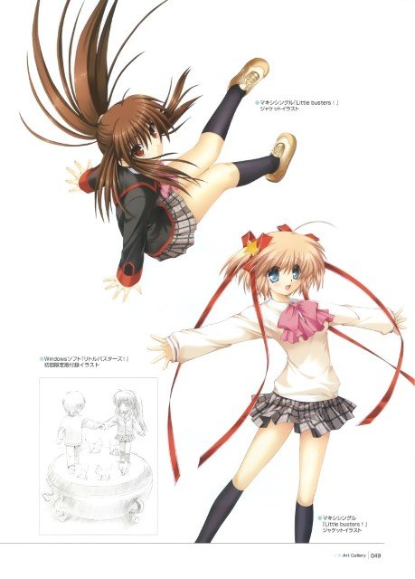 BUY NEW little busters! - 175211 Premium Anime Print Poster little busters! - 175211 image