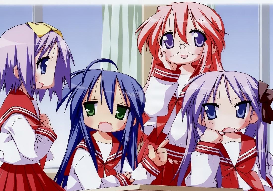 BUY NEW lucky star - 120122 Premium Anime Print Poster lucky star - 120122 image