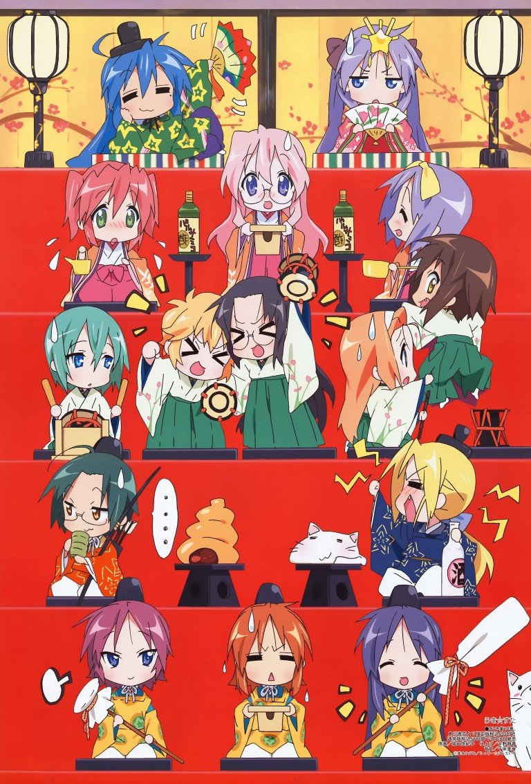 BUY NEW lucky star - 170508 Premium Anime Print Poster lucky star - 170508 image