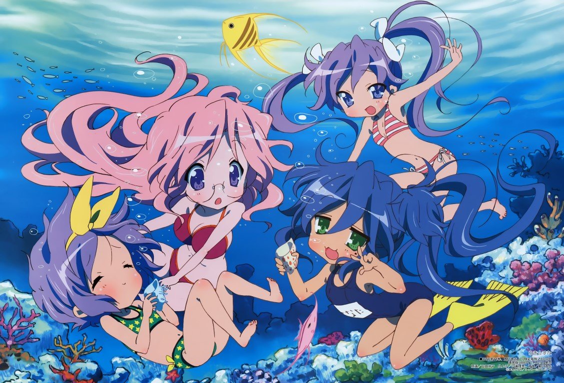 BUY NEW lucky star - 175244 Premium Anime Print Poster lucky star - 175244 image