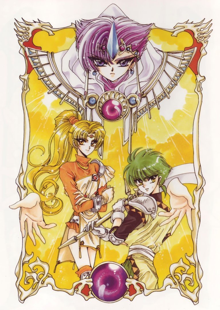 BUY NEW magic knight rayearth - 118217 Premium Anime Print Poster magic knight rayearth - 118217 image