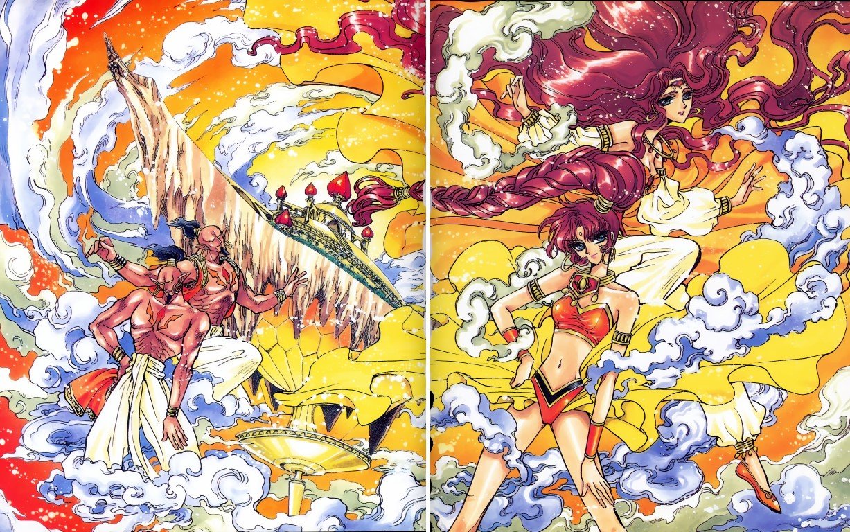 BUY NEW magic knight rayearth - 57940 Premium Anime Print Poster magic knight rayearth - 57940 image