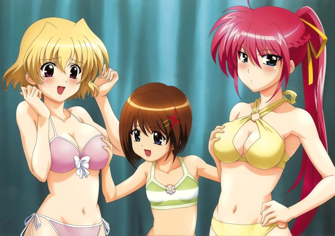 BUY NEW magical girl lyrical nanoha - 116485 Premium Anime Print Poster magical girl lyrical nanoha - 116485 image
