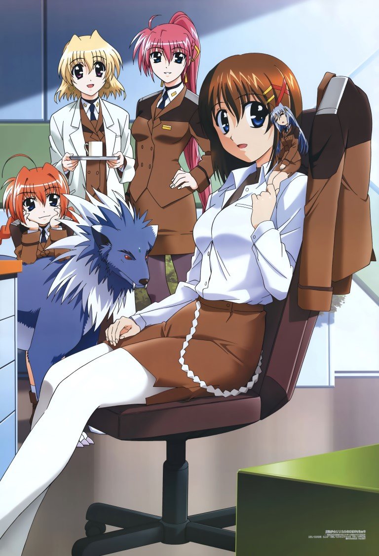 BUY NEW magical girl lyrical nanoha - 123908 Premium Anime Print Poster magical girl lyrical nanoha - 123908 image