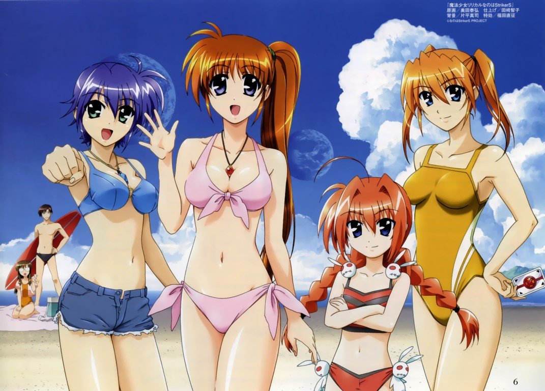 BUY NEW magical girl lyrical nanoha - 142034 Premium Anime Print Poster magical girl lyrical nanoha - 142034 image