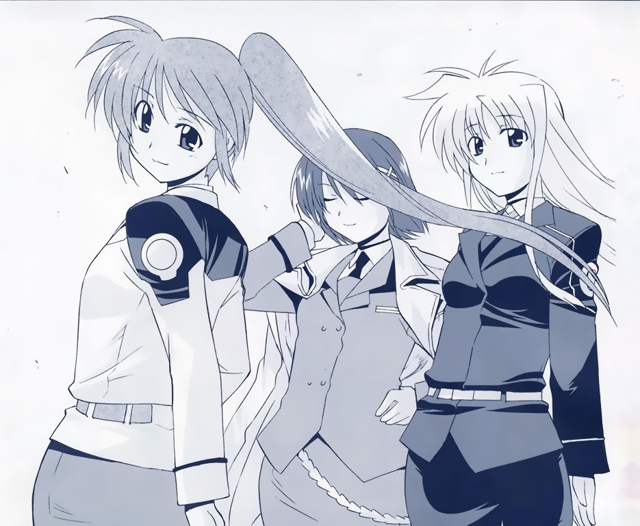 BUY NEW magical girl lyrical nanoha - 170454 Premium Anime Print Poster magical girl lyrical nanoha - 170454 image
