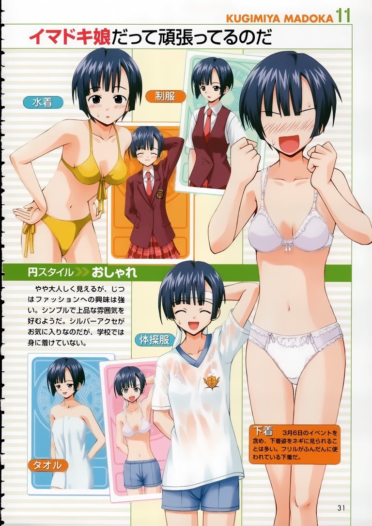 BUY NEW mahou sensei negima - 109795 Premium Anime Print Poster mahou sensei negima - 109795 image
