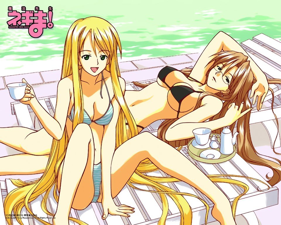 BUY NEW mahou sensei negima - 121358 Premium Anime Print Poster mahou sensei negima - 121358 image