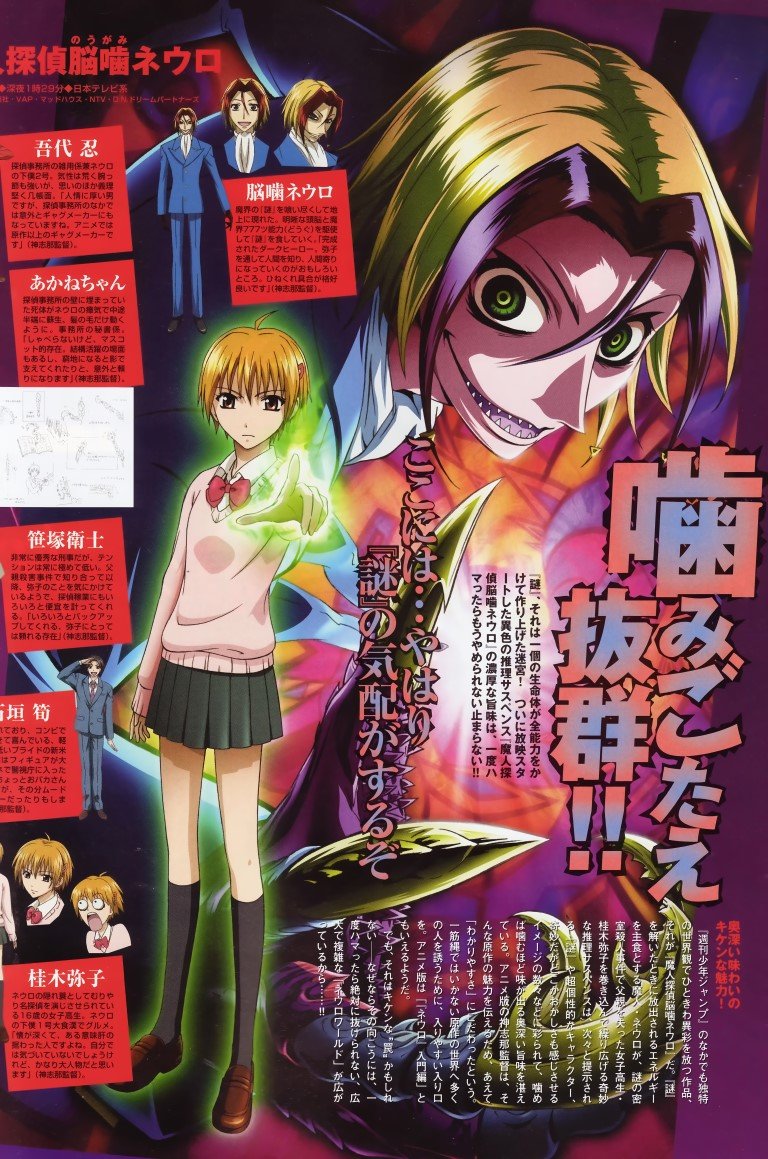 BUY NEW majin tantei nougami neuro - 175558 Premium Anime Print Poster majin tantei nougami neuro - 175558 image