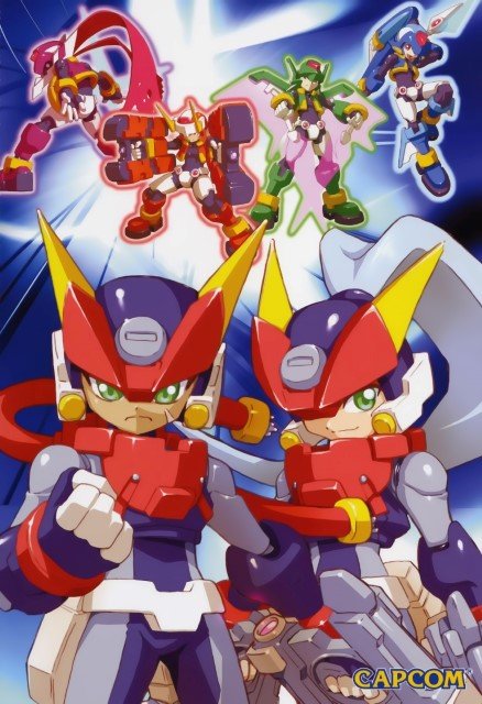 BUY NEW megaman - 134366 Premium Anime Print Poster megaman - 134366 image