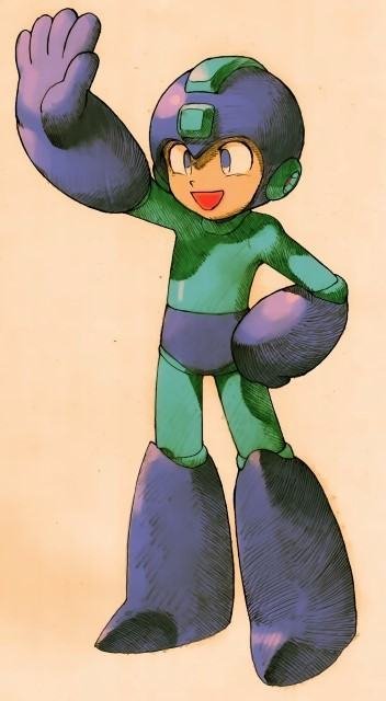 BUY NEW megaman - 44446 Premium Anime Print Poster megaman - 44446 image