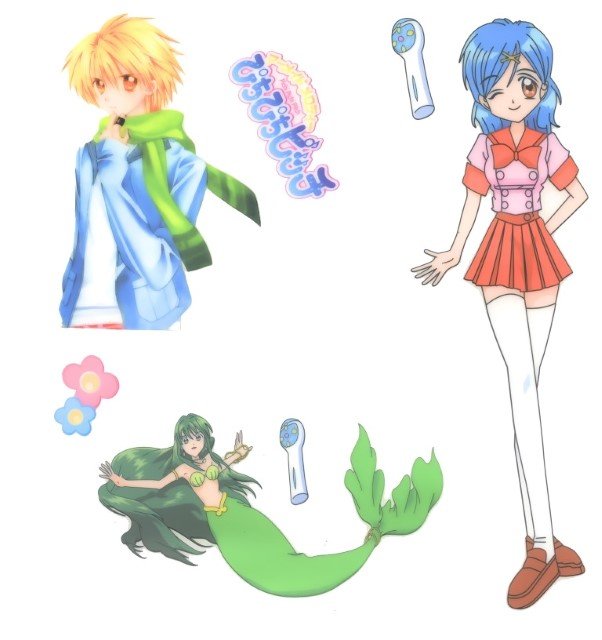 BUY NEW mermaid melody pichi pichi pitch - 109152 Premium Anime Print Poster mermaid melody pichi pichi pitch - 109152 image