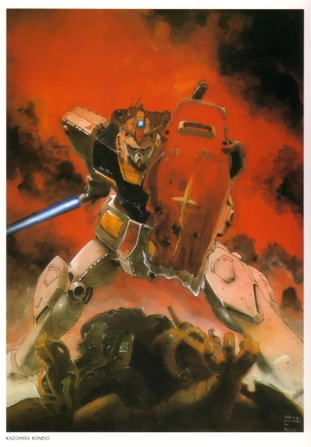 BUY NEW mobile suit gundam - 113435 Premium Anime Print Poster mobile suit gundam - 113437 image