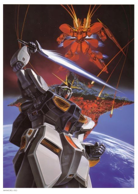BUY NEW mobile suit gundam chars counterattack - 113929 Premium Anime Print Poster mobile suit gundam chars counterattack - 113930 image