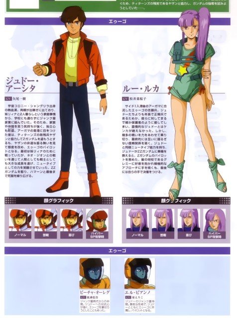 BUY NEW mobile suit gundam double zeta - 39996 Premium Anime Print Poster mobile suit gundam double zeta - 40524 image