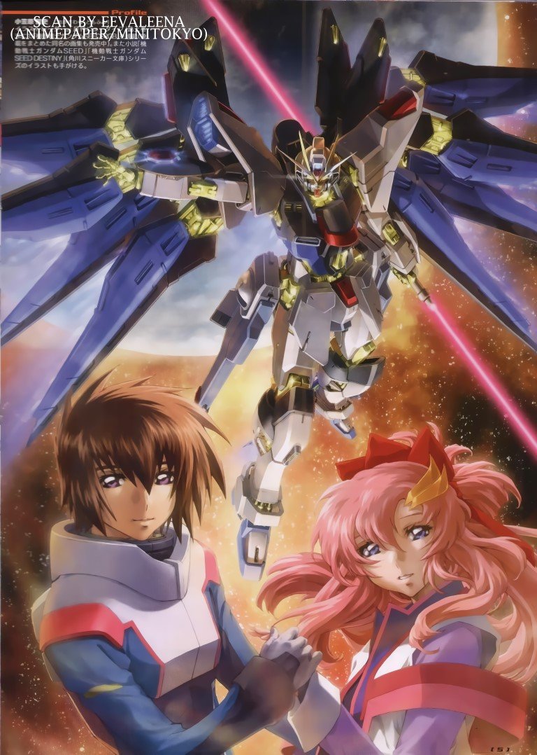BUY NEW mobile suit gundam seed destiny - 102133 Premium Anime Print Poster mobile suit gundam seed destiny - 103289 image