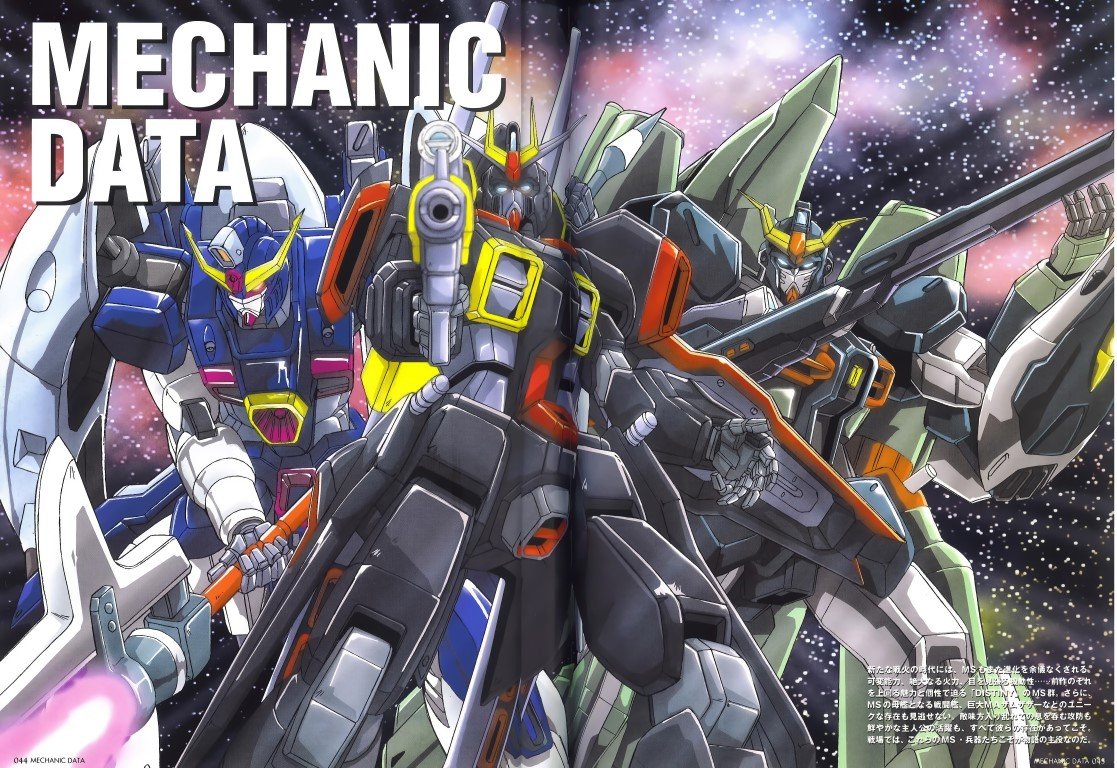 BUY NEW mobile suit gundam seed destiny - 51421 Premium Anime Print Poster mobile suit gundam seed destiny - 51606 image
